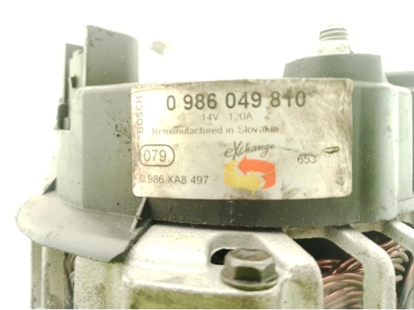 0986049810 297343 ALTERNADOR RENAULT CLIO II (BB_, CB_)|Desguaces La Cabaña