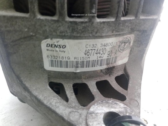 63321819,46774430, ALTERNADOR FIAT PUNTO (188_)|Desguaces La Cabaña