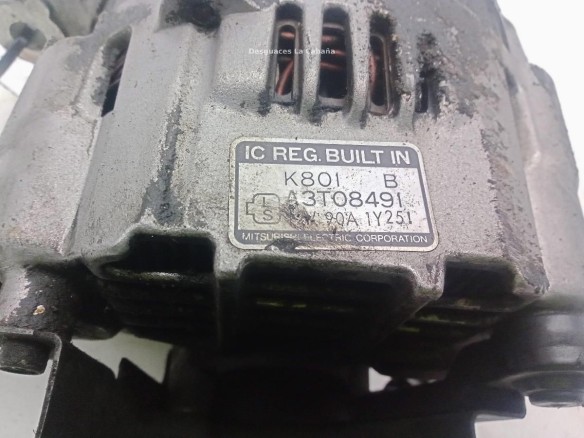 K801C,A3T08491, ALTERNADOR MAZDA 626 IV (GE)|Desguaces La Cabaña
