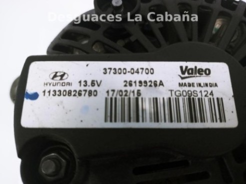 3730004700 ALTERNADOR HYUNDAI i10 (BA, IA)|Desguaces La Cabaña