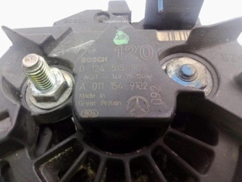 A0111549102, ALTERNADOR MERCEDES BENZ CLASE C (W203)|Desguaces La Cabaña