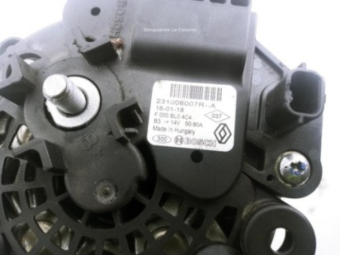 231006007RA ALTERNADOR RENAULT CLIO IV (BH_)|Desguaces La Cabaña