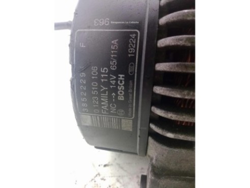 0123510106, ALTERNADOR CHRYSLER VOYAGER / GRAND VOYAGER III (GS)|Desguaces La Cabaña