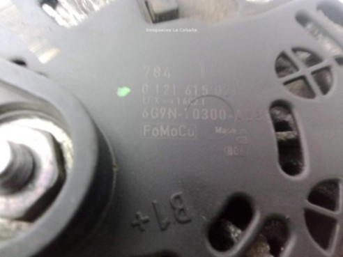 0121615021, ALTERNADOR FORD MONDEO IV (BA7)|Desguaces La Cabaña