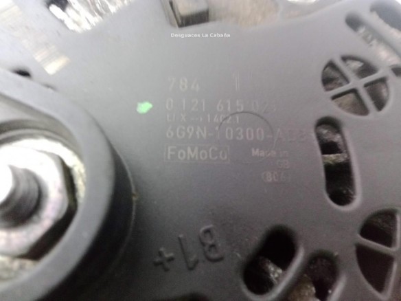 0121615021, ALTERNADOR FORD MONDEO IV (BA7)|Desguaces La Cabaña