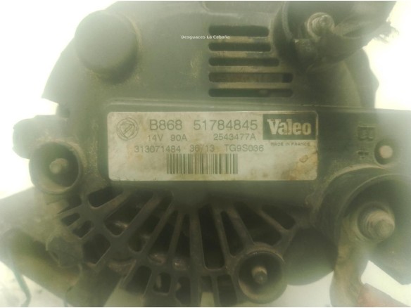 51784845 2543477A TG9S036 ALTERNADOR CITROEN NEMO Furgón (AA_)|Desguaces La Cabaña