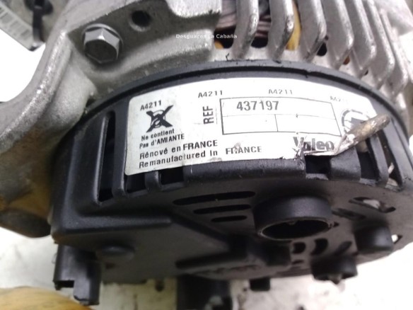 A13VI252, ALTERNADOR RENAULT MEGANE I (BA0/1_)|Desguaces La Cabaña