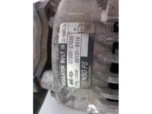 3730027030, ALTERNADOR KIA SPORTAGE (JE_, KM_)|Desguaces La Cabaña