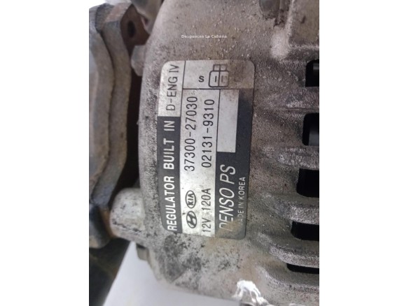 3730027030, ALTERNADOR KIA SPORTAGE (JE_, KM_)|Desguaces La Cabaña