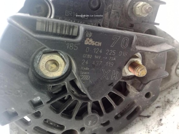 0124225018, ALTERNADOR OPEL CORSA C (X01)|Desguaces La Cabaña