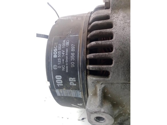 0123505002, ALTERNADOR OPEL VECTRA B (J96)|Desguaces La Cabaña