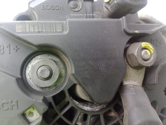 0124425057, ALTERNADOR OPEL CORSA D (S07)|Desguaces La Cabaña