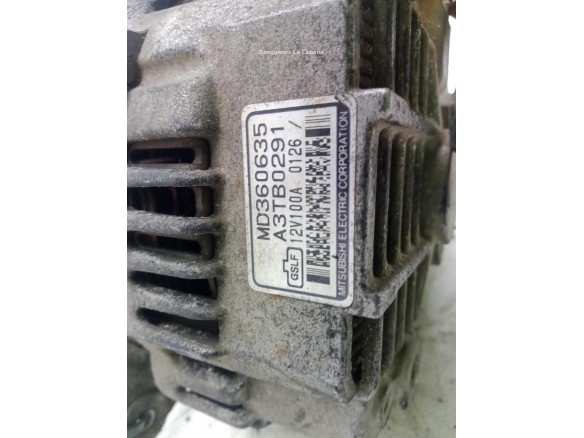 MD360365,A3TB0291, ALTERNADOR MITSUBISHI PAJERO II (V3_W)|Desguaces La Cabaña