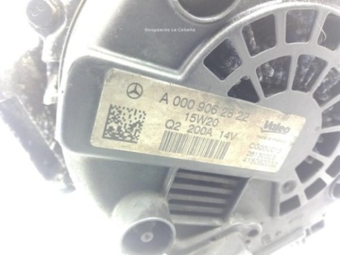 A0009062822 ALTERNADOR MERCEDES BENZ GLC C253 |Desguaces La Cabaña