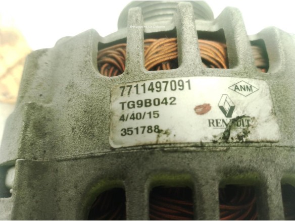 0124225056, ALTERNADOR RENAULT TWINGO II (CN0_)|Desguaces La Cabaña