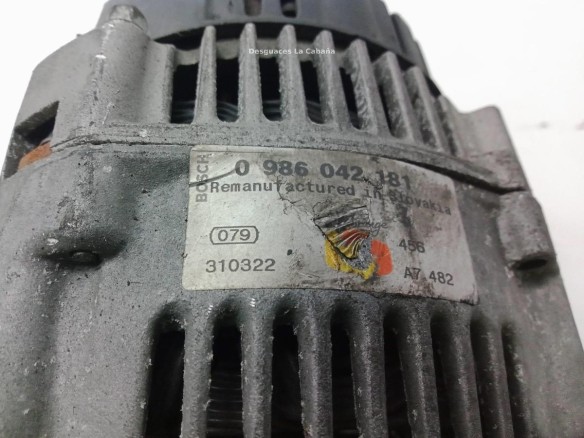 ALTERNADOR RENAULT KANGOO (KC0/1_)|Desguaces La Cabaña