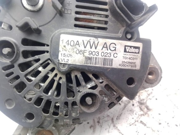 06F903023C,2542695E, ALTERNADOR SKODA OCTAVIA II (1Z3)|Desguaces La Cabaña