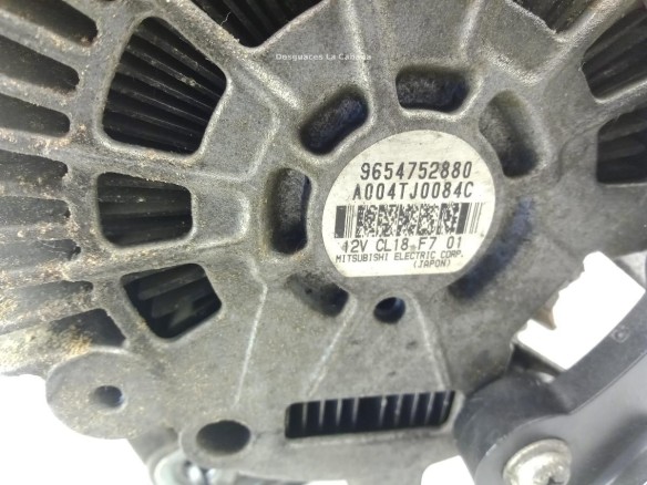 CL18,9654752880, ALTERNADOR CITROEN C5 II (RC_)|Desguaces La Cabaña