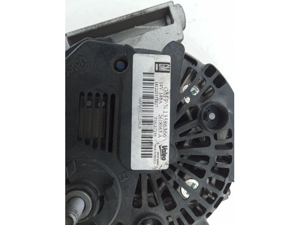 13586366 ALTERNADOR OPEL INSIGNIA A (G09)|Desguaces La Cabaña