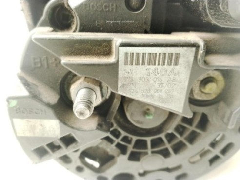07893016AB ALTERNADOR AUDI A6 Avant (4B5, C5)|Desguaces La Cabaña