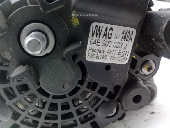04E903023J ALTERNADOR SEAT LEON ST (5F8)|Desguaces La Cabaña