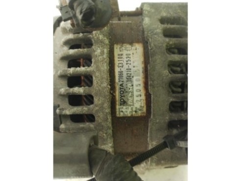 2706033100 ALTERNADOR TOYOTA URBAN CRUISER (_P1_)|Desguaces La Cabaña