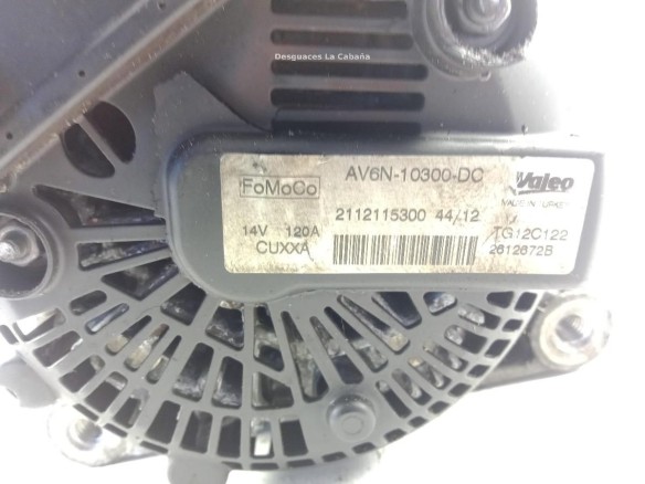 AV6N10300DC ALTERNADOR FORD C-MAX II (DXA/CB7, DXA/CEU)|Desguaces La Cabaña