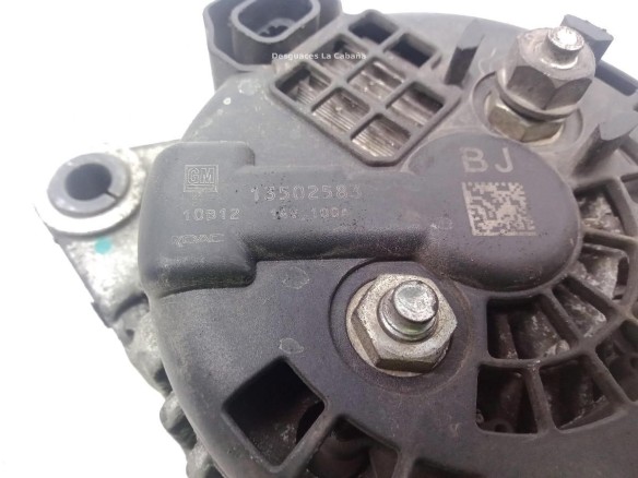 13502583, ALTERNADOR OPEL ASTRA J (P10)|Desguaces La Cabaña