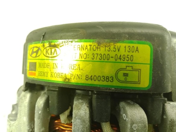 3730004950, ALTERNADOR KIA CEE'D (JD)|Desguaces La Cabaña