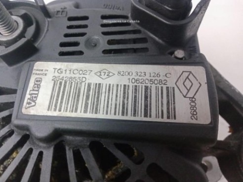 8200323126 ALTERNADOR DACIA LOGAN (LS_)|Desguaces La Cabaña