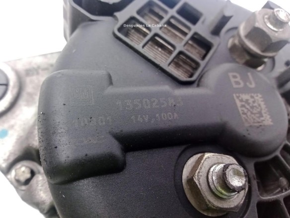 13502853BJ ALTERNADOR OPEL INSIGNIA A (G09)|Desguaces La Cabaña