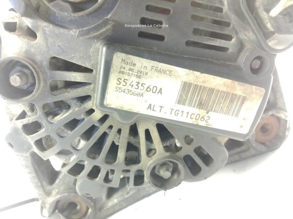 S543560A ALTERNADOR OPEL VIVARO A Combi (X83)|Desguaces La Cabaña
