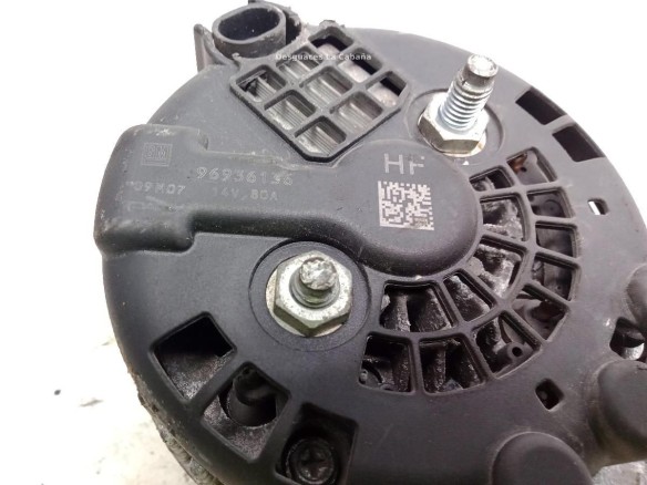 96936136,09G08, ALTERNADOR CHEVROLET AVEO Fastback (T250, T255)|Desguaces La Cabaña
