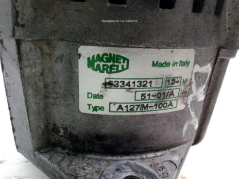 63321507,A127IM, ALTERNADOR ALFA ROMEO 156 (932_)|Desguaces La Cabaña