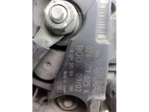 0124325004,074903025K, ALTERNADOR VW LT 28-35 II Autobús (2DB, 2DE, 2DK)|Desguaces La Cabaña