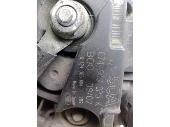 0124325004,074903025K, ALTERNADOR VW LT 28-35 II Autobús (2DB, 2DE, 2DK)|Desguaces La Cabaña