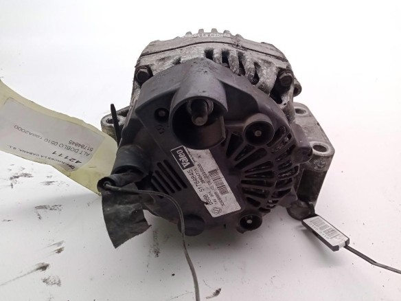 51784845 ALTERNADOR FIAT FIORINO Furgón/ranchera familiar (225_)|Desguaces La Cabaña