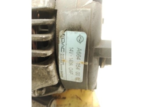 A6641540002 ALTERNADOR SSANGYONG REXTON (GAB_)|Desguaces La Cabaña