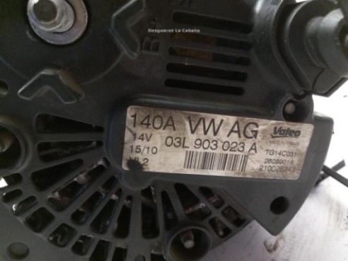 03L903023A,2608901A, ALTERNADOR AUDI A3 Sportback (8PA)|Desguaces La Cabaña