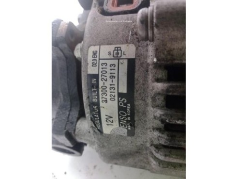 3730027013,021319113, ALTERNADOR HYUNDAI TUCSON (JM)|Desguaces La Cabaña