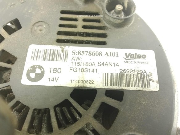8578608 ALTERNADOR BMW X3 (E83)|Desguaces La Cabaña