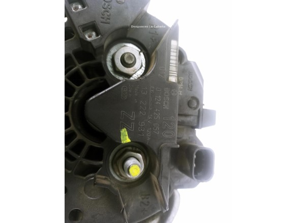 0124425057, ALTERNADOR OPEL CORSA D (S07)|Desguaces La Cabaña