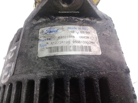 95GB10300MB, ALTERNADOR FORD SCORPIO I (GAE, GGE)|Desguaces La Cabaña