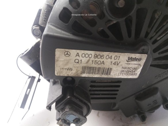 A0009060401 ALTERNADOR MERCEDES BENZ CLASE C (W204)|Desguaces La Cabaña