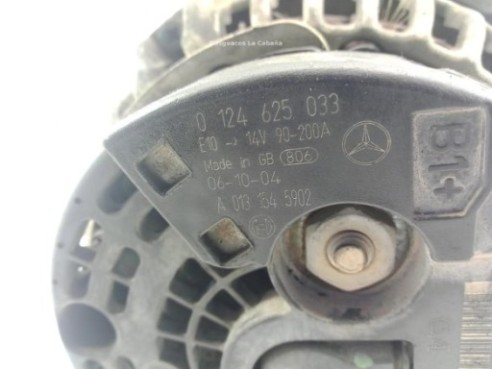 A0131545902 ALTERNADOR MERCEDES BENZ CLASE E (W211)|Desguaces La Cabaña