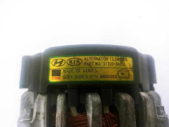 3730004950 ALTERNADOR HYUNDAI i30 (PDE, PD)|Desguaces La Cabaña