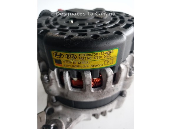 3730004950 ALTERNADOR HYUNDAI i30 (PDE, PD)|Desguaces La Cabaña