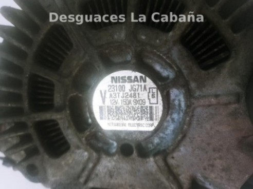 23100JG71A ALTERNADOR RENAULT KOLEOS I (HY_)|Desguaces La Cabaña