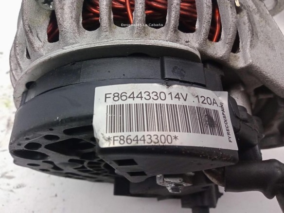 F86443300, ALTERNADOR AUDI 80 (8C2, B4)|Desguaces La Cabaña