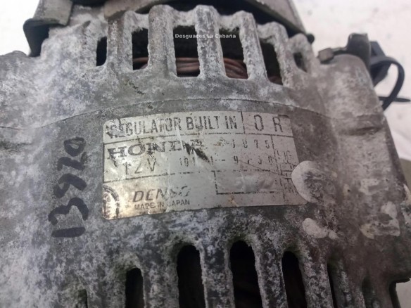 101019750, ALTERNADOR HONDA PRELUDE V (BB_)|Desguaces La Cabaña